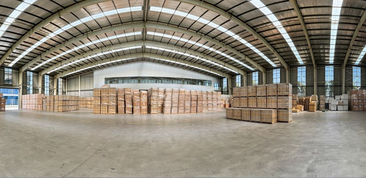 Henan Hongtai Kiln Refractory Co.,Ltd. linea di produzione del fabbricante