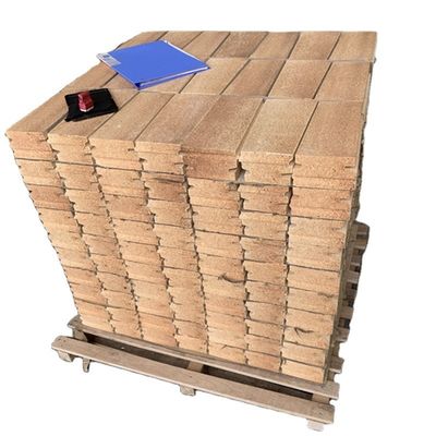 42-45% Contenuto di Al2O3 Basso ripiegamento Resistenza al freddore 50-70MPa Tri-Low Fire Bricks di argilla