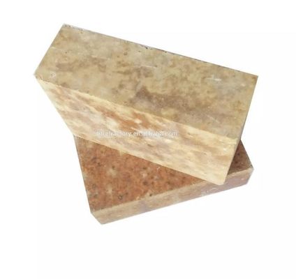 SiO2 Materia prima mattoni di silice a bassa espansione per forno al carbonio 20-22% POROSITÀ APPARENTE