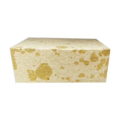Dimensioni personalizzate mattoni di silice giallo-bianco con resistenza al freddo 22-32 in giallo-bianco