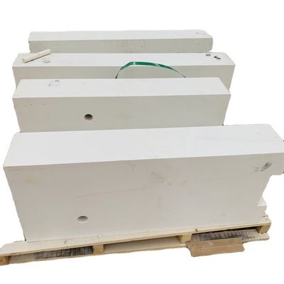 Ferroacciaio Slide Rail AZS Fused Cast Refractory Bricks con certificato ISO9001 2008