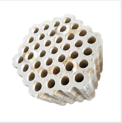 Esempio Fornire Silice Checkers Bricks per stufe a blast caldo 19 fori 37 fori Vari tipi