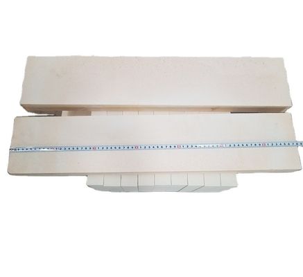 Piastrelle refrattarie fuse AZS 33/36/41 mattoni per forno di vetro ISO9001 2008 certificato