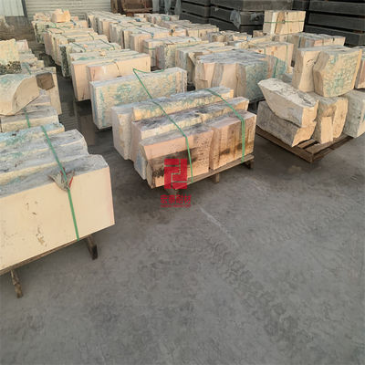 Buoni mattoni refrattari AZS utilizzati in India con contenuto di MgO standard internazionale
