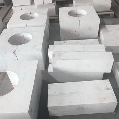 CASTTABLE Monofrax S-3 Fused Cast Zirconia Corundum Bricks Componente per forno di vetro