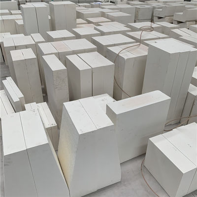 Forno di vetro competitivo AZS Isolamento mattoni con elevata refrattaria 1770°-2000°