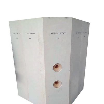 Alumina blocco mattoni refrattari per la pizza a lunga durata forno cucchiaio e forno di raffinazione