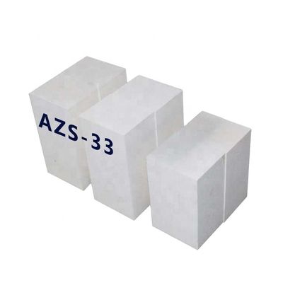 Refractorio 40 tonnellate di scarti di mattoni AZS usati con contenuto di Al2O3 del 4%