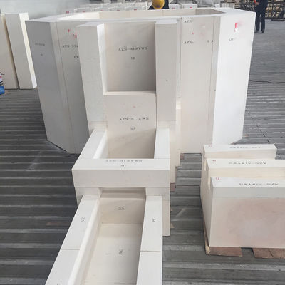 00,002% di CrO Contenuto Zhengzhou Tini Bath Bottom Brick per la produzione di forni a vetro galleggiante