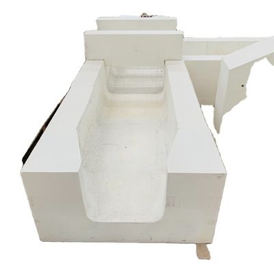 Granito refrattarie di alta alumina per le prestazioni di forno di vetro recuperativo