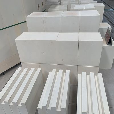 Mattoni refrattario per forno di fusione in vetro di 10 m2 serbatoio di fusione materiale di lunga durata