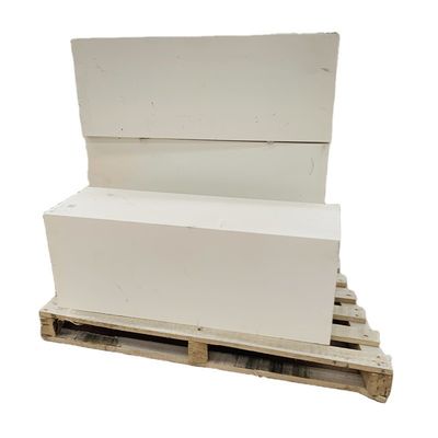 Zhengzhou Refractory Kiln Brick Used AZS33 WS Refractory Brick per il forno di fusione del vetro