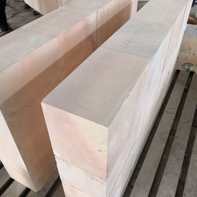 Granito refrattaria circone corindone cristallo di vetro greggio blocco azs