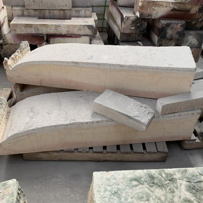 Iso9001 Certificato Lateral Brick Electrofused Azs Azs Brick con 13% di SiO2
