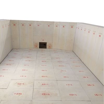 mattoni di blocchi di forno di vetro con materiale azs ad alta temperatura e zircone riciclato