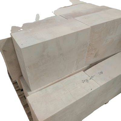 3.7 g/cm3 Densità di massa Refrattore a blocchi di zirconia-corindono per tubi di alimentazione in vetro per autoveicoli