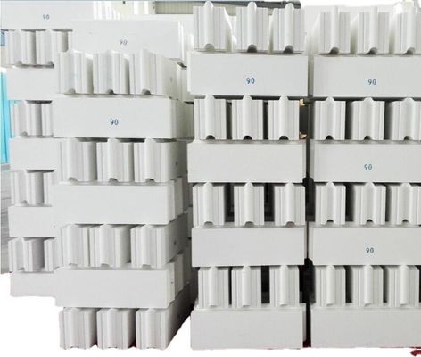 94% Contenuto di SiO2 Alta resistenza agli urti termici mattoni di silice bianco giallo per forno a coke
