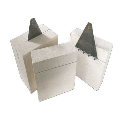 Fornito campione di mattoni da fuoco refrattari ad alta alumina di isolamento per rivestimento del forno