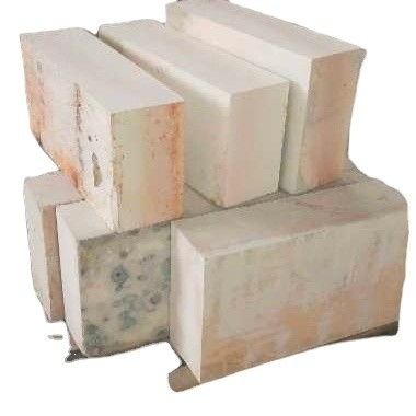 40T Inventario Zirconio Fuso Fusione Mullite Refractory Bricks Zirconia Corindone