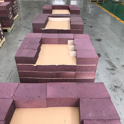 Convertitore di fusione dei metalli non ferrosi Magnesite Chromite mattoni ad alta refrattaria