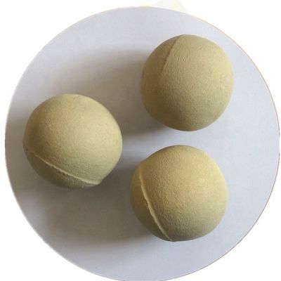 65% di alluminio medio resistente alle alte temperature sfera ceramica refrattaria per il deposito di calore