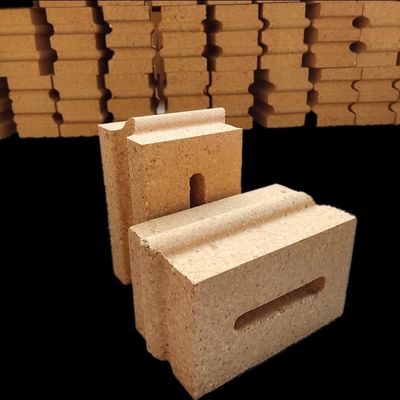 Grandi mattoni da forno refrattari di alluminio con refrattaria comune e contenuto di MgO in percentuale inferiore