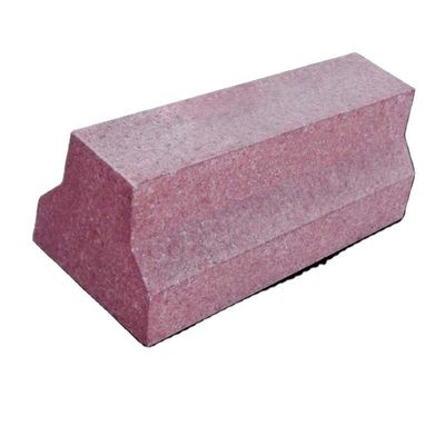 Pusher di acciaio forno metallurgico refrattario cromo fuso corondino gliding ferrovia mattone
