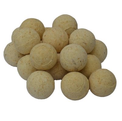 Sfera ceramica refrattaria ad alta purezza per riformatori di forni industriali in giallo chiaro