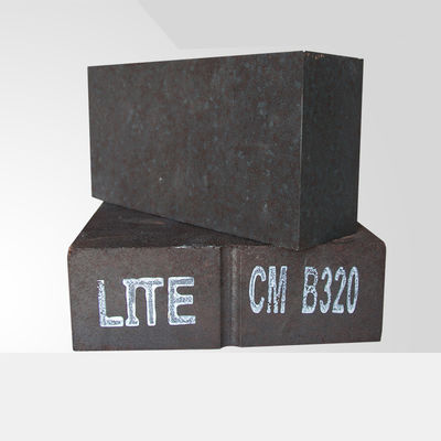 1700C Magnesia Chrome Brick Refractory Brick per resistenza all'erosione del forno RH/AOD