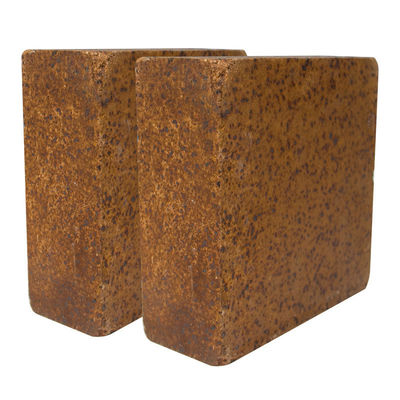 Magnesia Ferrum Spinel Refractory Brick for Cement Kiln Al2O3 3-5% CaO Personalizzato