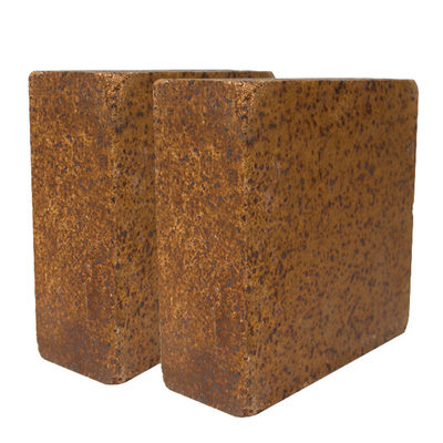 Contenuto di CaO e CrO personalizzato Magnesia Ferro Alumina Spinel Bricks per l'industria del cemento