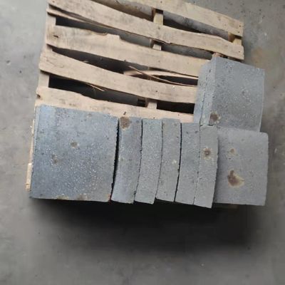 Piastra di carburo di silicio nero refrattaria piastra di setazione di forno ceramica per alte temperature