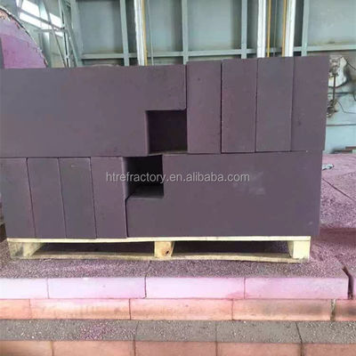 Dimensione personalizzata Cremato respirabile Corindone mullite di silicio Refractory Casting Brick