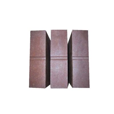 0% contenuto di CaO magnesia mattoni cromati per forni di vetro perfetti nell'industria del vetro