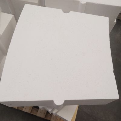Mattoncini di corindone per bicchieri di ceramica industriale con un contenuto di Al2O3 pari al 75% nei forni di decomposizione