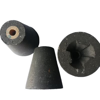 Dimensioni personalizzate Nozzolo di carbonio di alluminio di alta resistenza al carbonio mattone refrattarie per conchiglia in acciaio