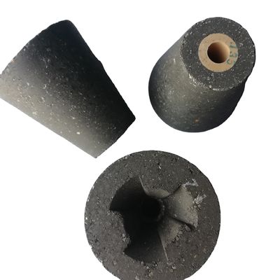 Contenuto di MgO del 3% SIC Carburo di silicio refrattaria SISIC ugello del bruciatore per forno in galleria