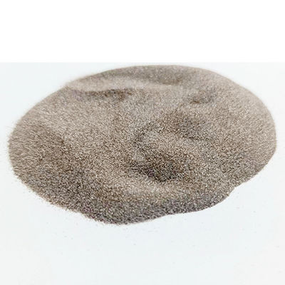 Alte concentrazioni di bauxite di alluminazione refrattaria polvere di corindone marrone 2000 mesh per il mercato refrattaria
