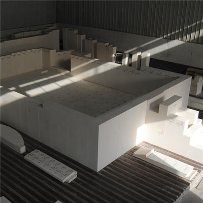 Elettrocast Fuso Fuso AZS Refractory Furna Fire Bricks per forno di vetro a bassa temperatura