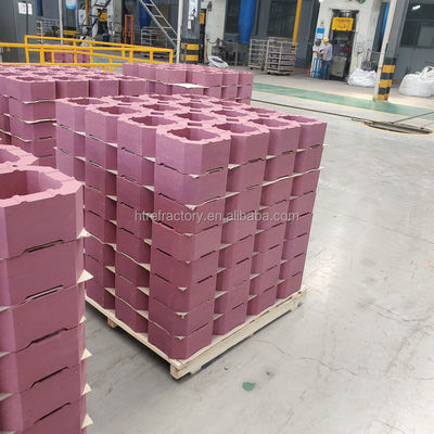 mattoni di cromo corindone con eccellente resistenza agli urti termici per l'industria metallurgica