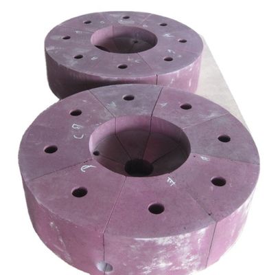 Contenuto di CrO % 12 mattoni di cromite refrattarie per stufe a blast caldo