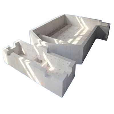 50% Al2O3 Contenuto Fuso AZS Zirconia Corundum Bricks for Glass Furnace da Trusted