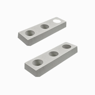 Blocchi refrattari di zircone S3 mattoni ER1681 residui Al2O3 Contenuto in % per l'industria del vetro