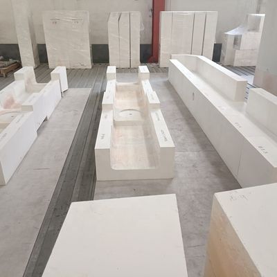 Blocchi di fusione AZS per applicazioni nell'industria vetraria